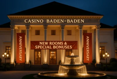 Casino Baden-Baden отмечает юбилей: новые залы и спецбонусы